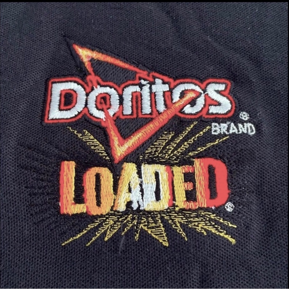 “Doritos” Woman’s Black Golf Polo Shirt